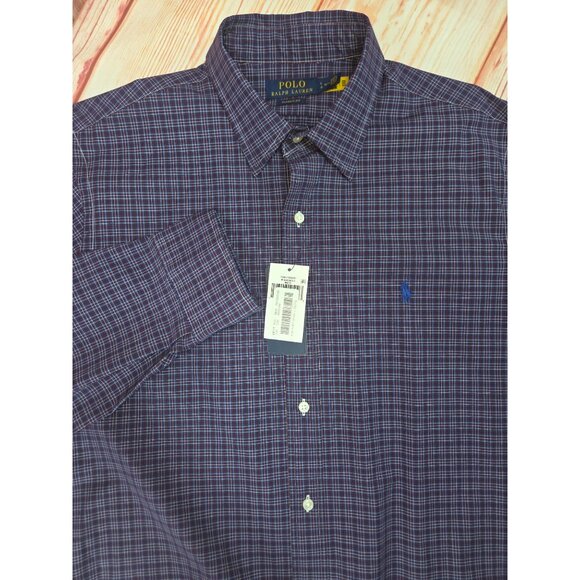 Polo Ralph Lauren Mens L/S Classic Fit Dress Shirt Large NWT - Picture 4 of 8